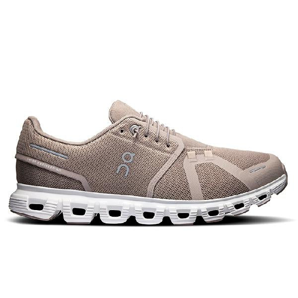 Mens On Running Cloud 6 in Fog/White – Lucky Shoes