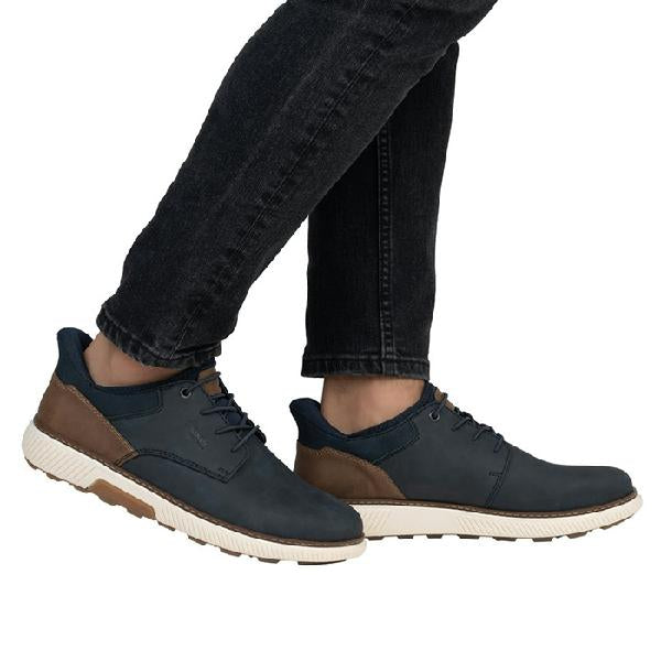 Mens Rieker Stan 57 in Midnight/Pazifik/Nuss/Navy – Lucky Shoes