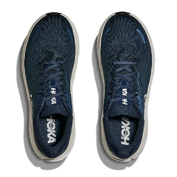 Mens Hoka Arahi 8 Wide in Varsity Navy/White