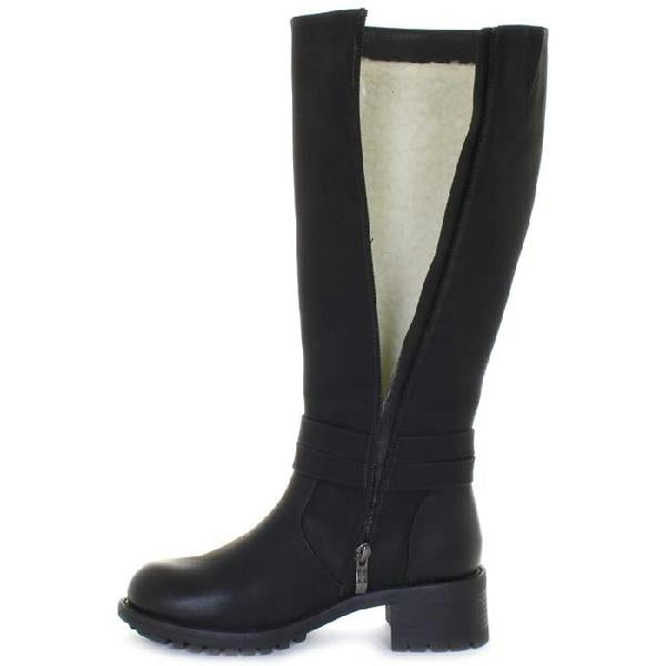 Womens Wanderlust Ella Wide Calf in Black