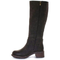 Womens Wanderlust Ella Wide Calf in Dark Brown