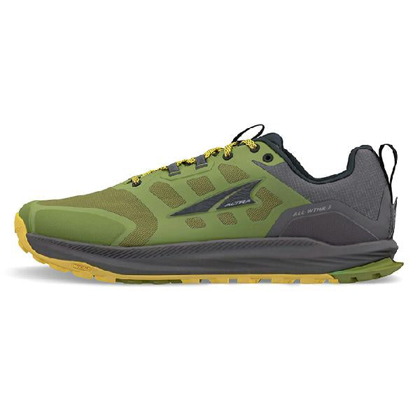 Mens Altra Lone Peak 9 WP in Dusty Olive – Lucky Shoes
