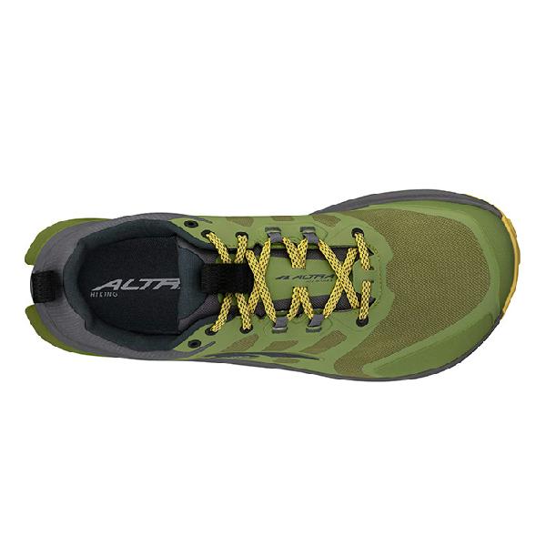 Mens Altra Lone Peak 9 WP in Dusty Olive – Lucky Shoes