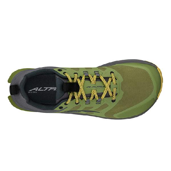 Mens Altra Lone Peak 9 WP in Dusty Olive