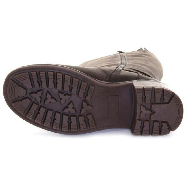 Womens Wanderlust Ella Wide Calf in Dark Brown