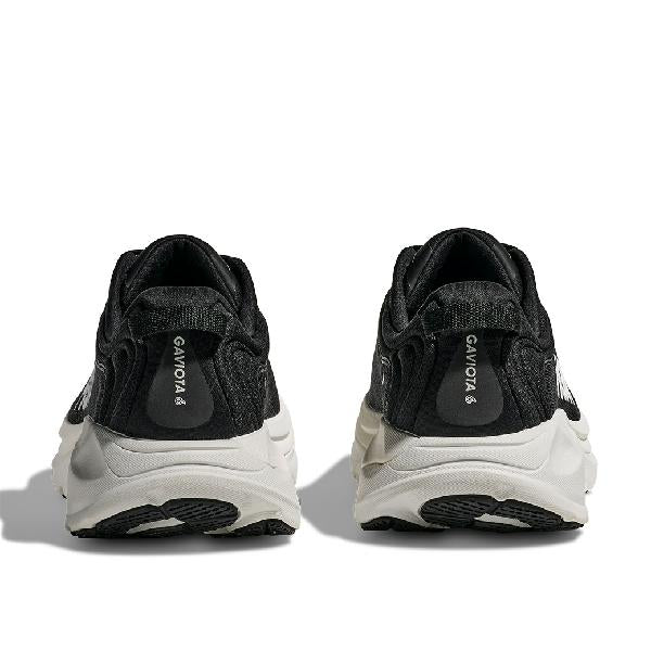 Mens Hoka Gaviota 6 Extra Wide in Black/White