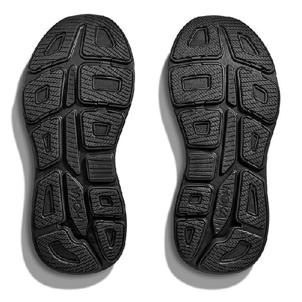 Mens Hoka Bondi 9 Wide in Black/Black – Lucky Shoes