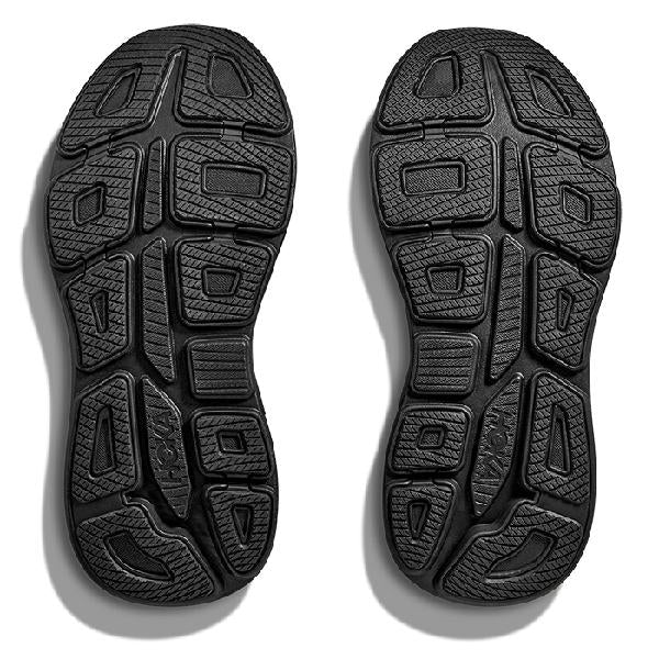 Womens Hoka Bondi 9 Extra Wide in Black/Black – Lucky Shoes