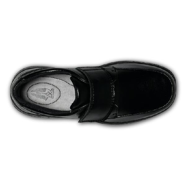 Big Boy Hush Puppies Gavin Black in Black