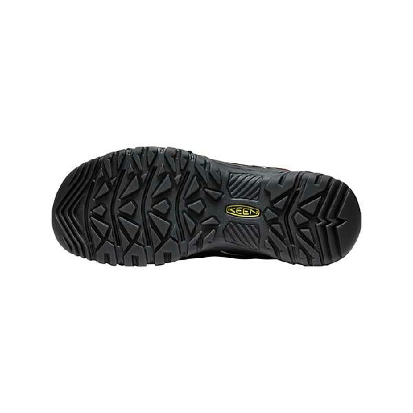 Mens Keen Targhee IV WP Wide in Bison/Black