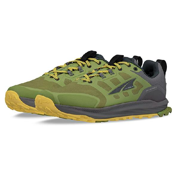 Mens Altra Lone Peak 9 WP in Dusty Olive – Lucky Shoes