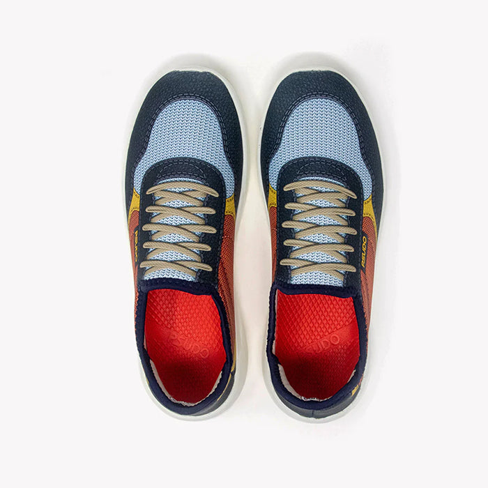 Psudo Court Navy/Coral