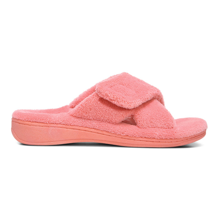 Vionic-Relax Slippers-Sea Coral – Lucky Shoes