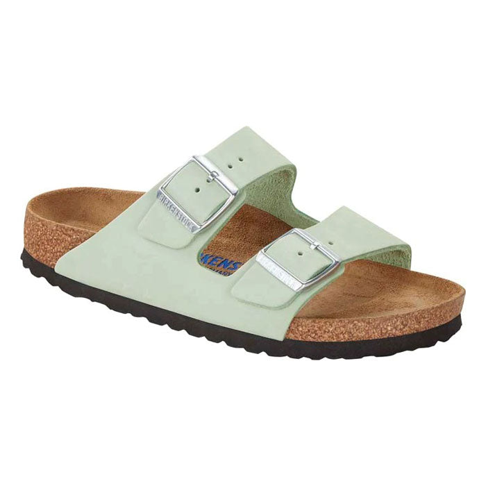 Womens Birkenstock Arizona in Matcha at Lucky Shoes