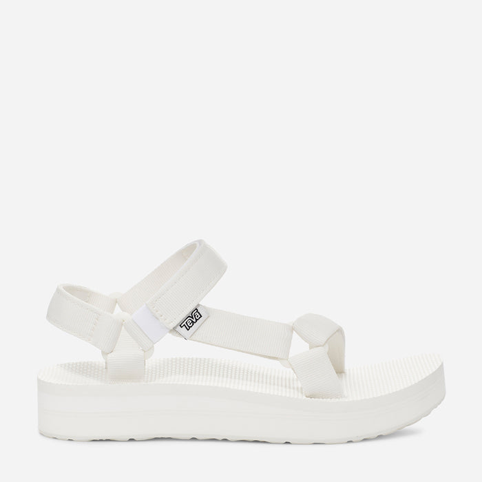 Women s Teva Midform Sandal in Bright White Lucky Shoes