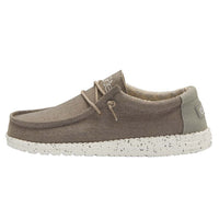 Men's Hey Dude Wally Chambray in Sepia Brown