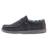 Men's Hey Dude Wally Sox Slip On Loafer in Charcoal