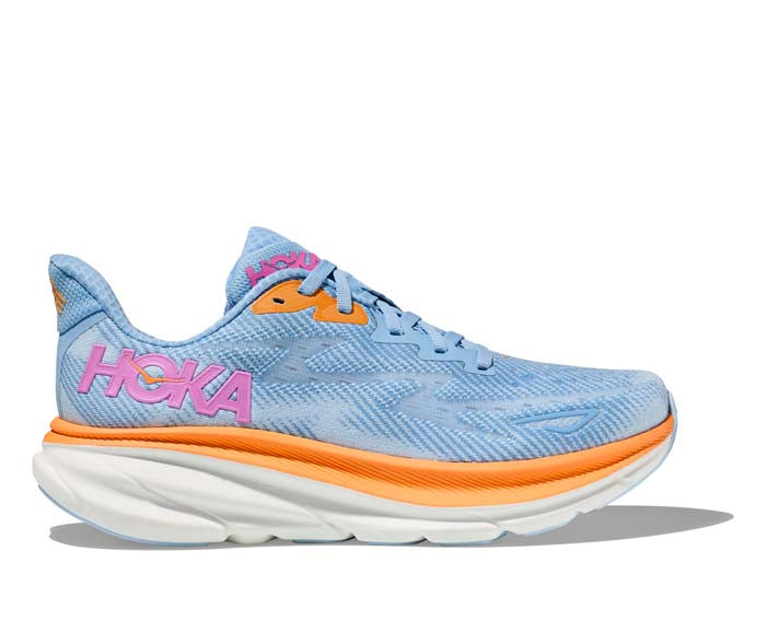 Blue Hokas Womens Hoka Clifton In Airy Blue/Ice Water – Lucky Shoes