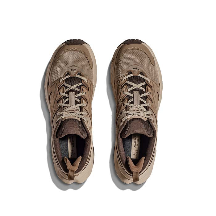 Mens Hoka Anacapa Breeze in Dune/Oxford Tan – Lucky Shoes