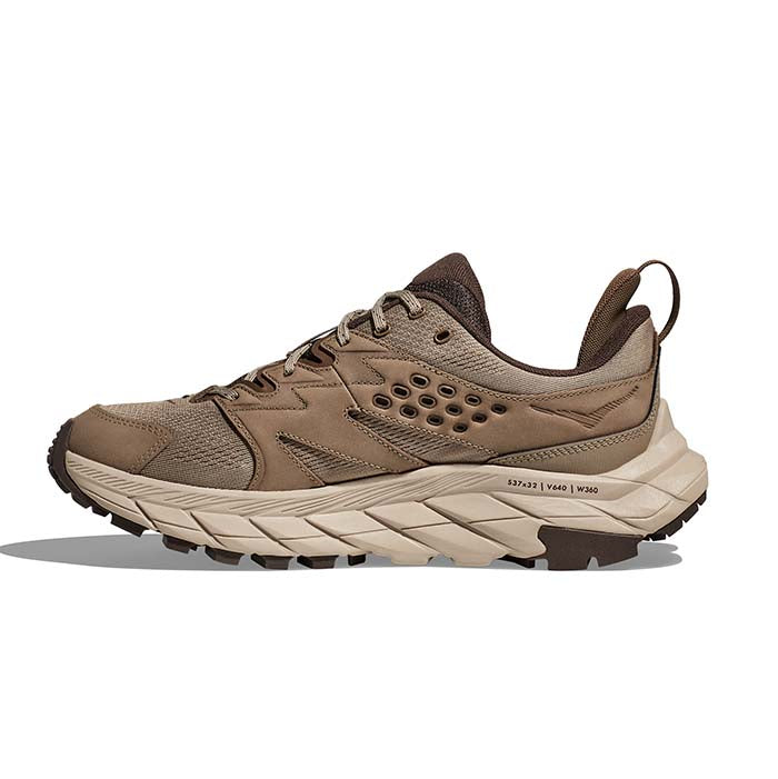 Mens Hoka Anacapa Breeze in Dune/Oxford Tan – Lucky Shoes