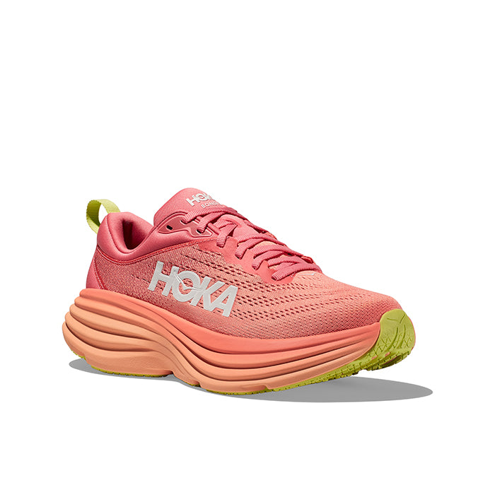 Hoka Bondi 8 Coral/Papaya