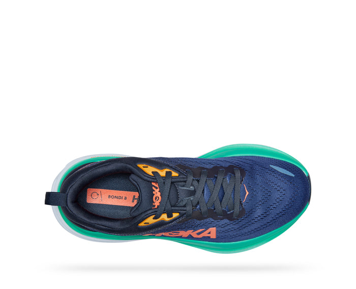 NEW RARE HOKA ONE BONDI high quality 8 'Bellwether Blue''- SIZE 10.5 M/ 12