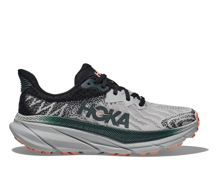 Womens Hoka Challenger ATR 7 Wide in Harbor Mist/Spruce – Lucky Shoes