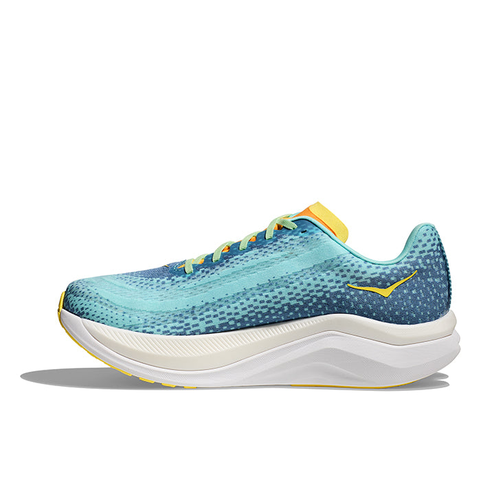 Mens Hoka Mach X in Dusk/Cloudless – Lucky Shoes