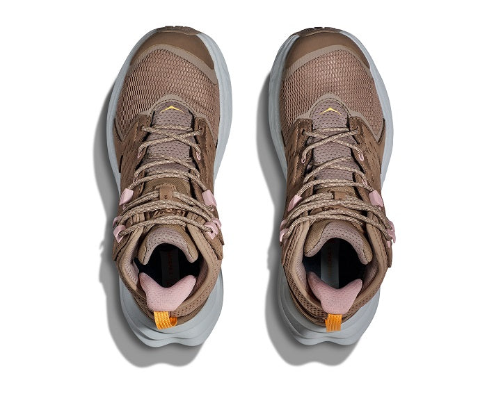 あんこ Womens Hoka Anacapa 2 Mid GTX in Dune/Ice Flow – Lucky Shoes