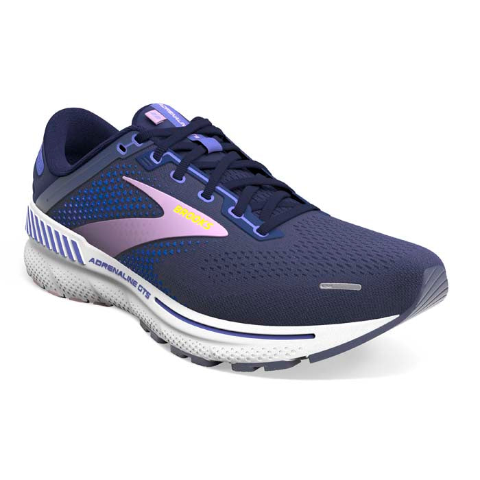 Womens Brooks Running Adrenaline GTS 22 Disco in  Black/Bittersweet/Limelight – Lucky Shoes