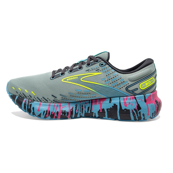 Womens Brooks Running Glycerin 20 Drip Collection in Jadeite/Alaskan