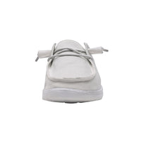 Women's Hey Dude Wendy Chambray Slip On Loafer in White