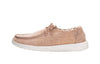 Women's Hey Dude Wendy Sparkling Slip On Loafer in Rose Gold