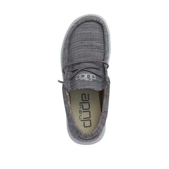 Big Boy Hey Dude Wally Slip On Loafer in Linen Stone, top view
