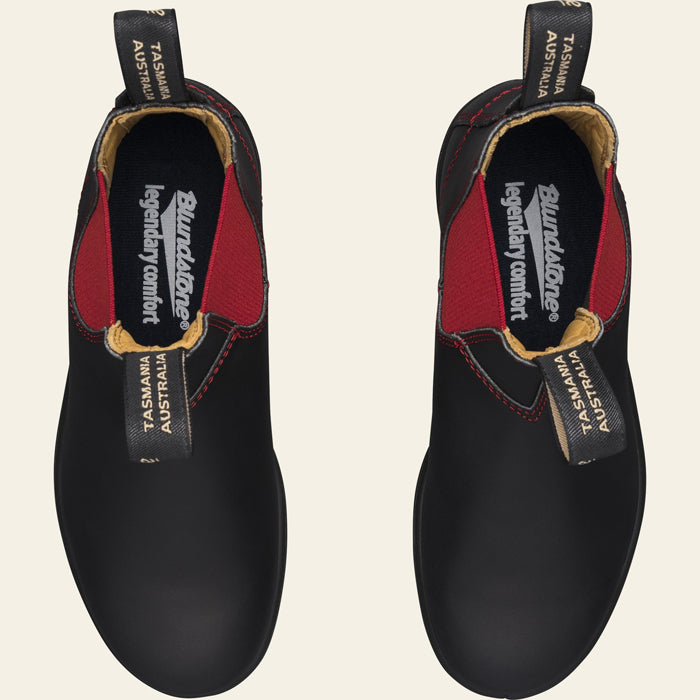 Women's Blundstone 1316 Chelsea Boot in Black/Red