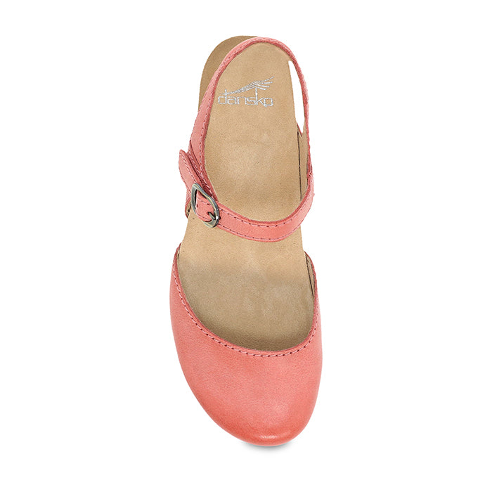 Womens Dansko Tiffani in Coral – Lucky Shoes
