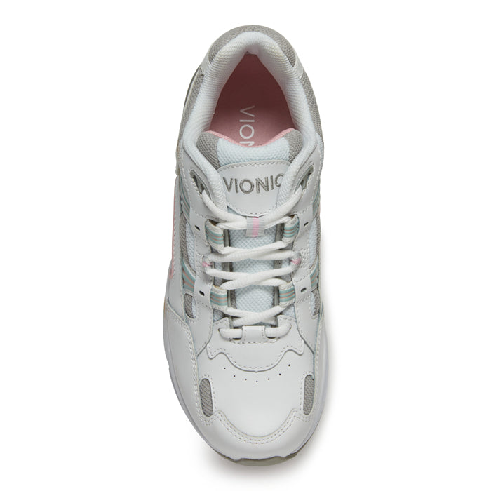 Vionic Classic Walker Sneaker White/Pink