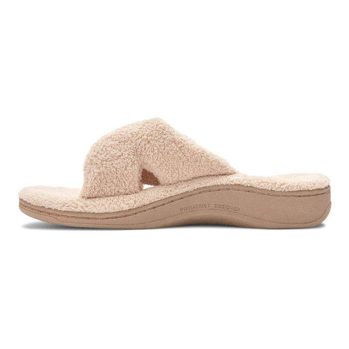 Vionic Relax Slipper Tan Lucky Shoes