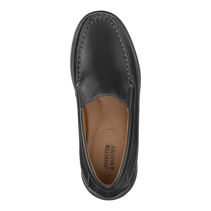 Big Boy Johnston & Murphy Locklin Venetian in Black – Lucky Shoes