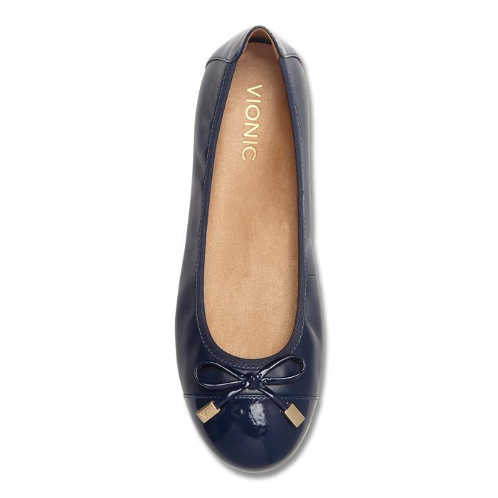 Vionic store navy flats