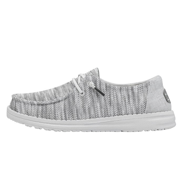 Womens Hey Dude Wendy Sox in Glacier Grey – Lucky Shoes