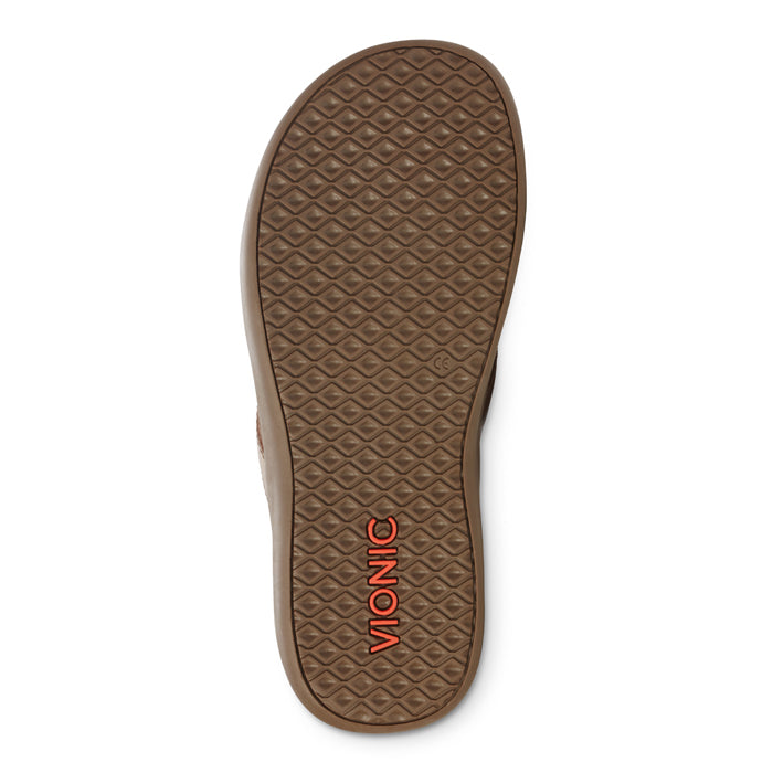 Vionic Tide II Toe Post Sandal Bronze