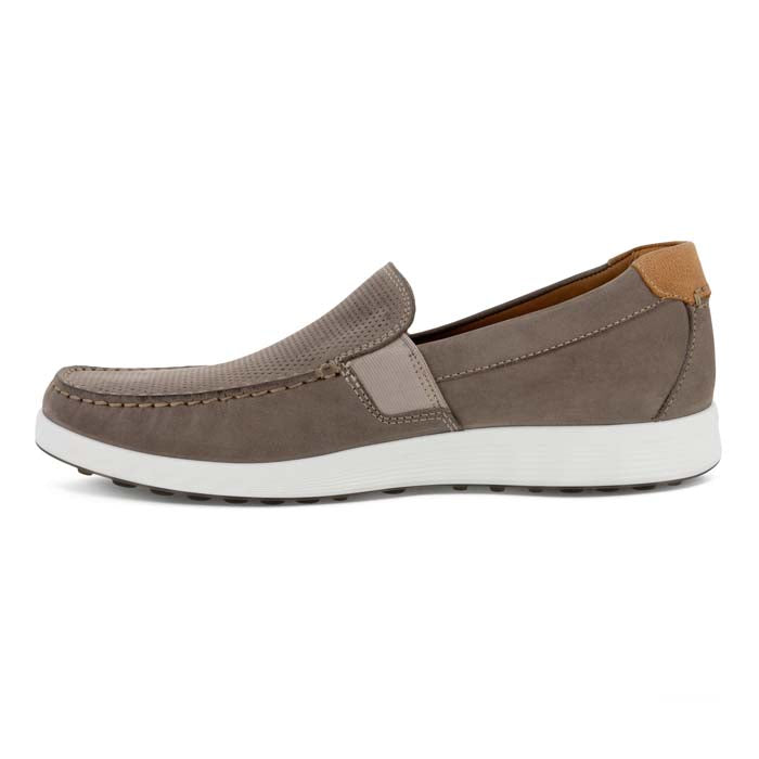 Blind Opschudding Mew Mew Mens Ecco S Lite Moc Summer in Warm Grey/Cognac – Lucky Shoes