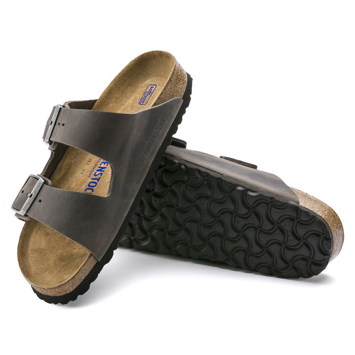 Birkenstock-Arizona Oiled-Iron – Lucky Shoes