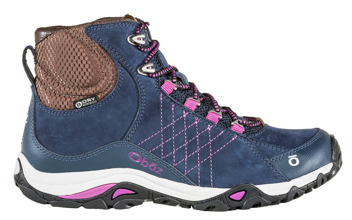 Women's Oboz Sapphire Mid B-Dry in Huckleberry