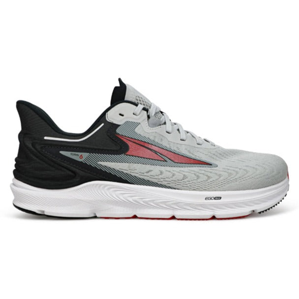 Men's Altra Torin 6 in Wide Gray/Red