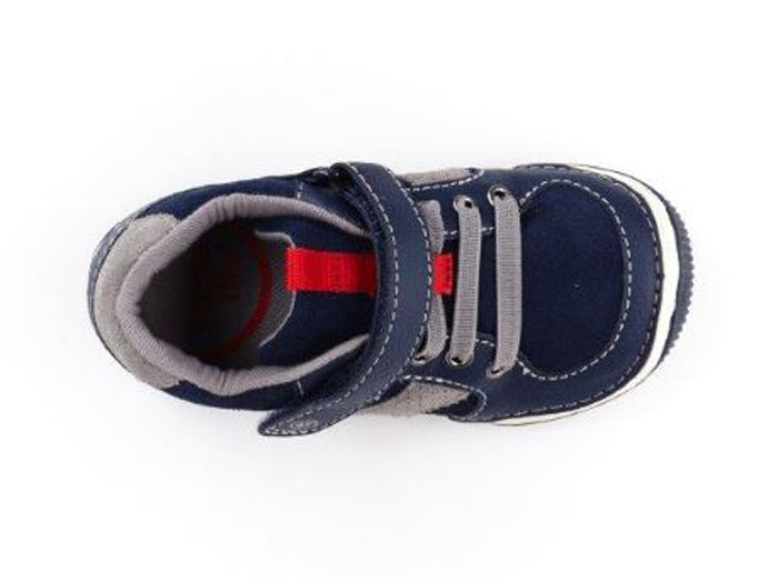 Stride Rite Wes Infant Boy Stride Rite SRTech Wes Sneaker in Navy | Lucky Shoes