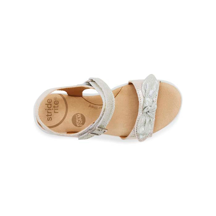 Stride rite cheap silver sandals