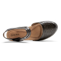 Cobb Hill Laurel Perforated Mary Jane Black