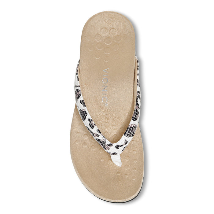 Vionic white cheap flip flops